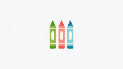 图片素材-008_蜡笔_crayons