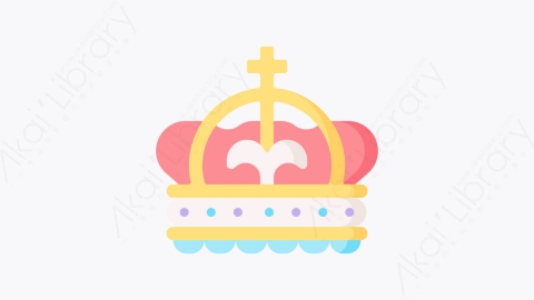 图片素材-008皇冠crownMG卡通童话元素图标