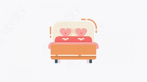 图片素材-008_双人床_double_bed