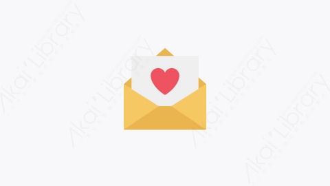 图片素材-008-邮件mail卡通扁平情侣婚姻婚礼元素图标