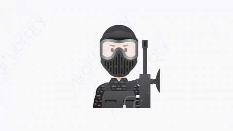 图片素材-008_彩弹_paintball