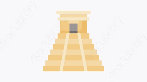 图片素材-008金字塔 pyramidMG卡通秘鲁元素图标