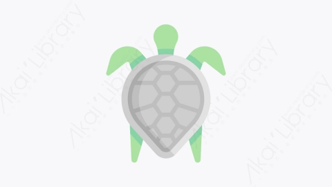 图片素材-008龟 turtleMG卡通海上生活元素图标