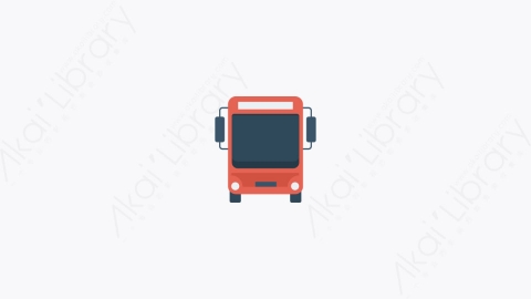 图片素材-009-总线bus卡通扁平旅行和冒险元素图标
