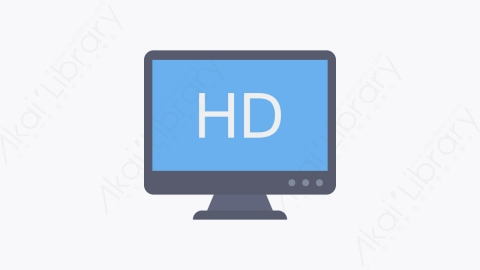 图片素材-009-高清屏幕hd_screen扁平卡通影视电影元素图标