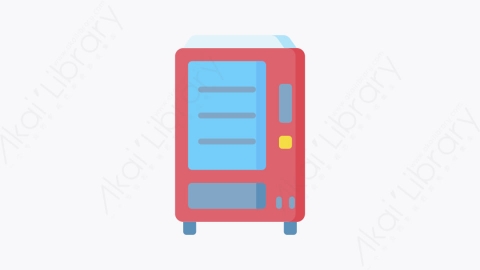 图片素材-009自动售货机 vending machineMG卡通圣诞城市元素图标
