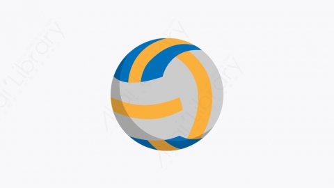 图片素材-009_排球_volleyball
