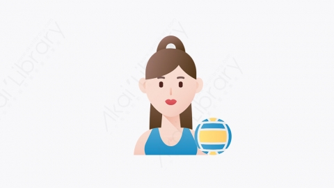 图片素材-009_排球_volleyball