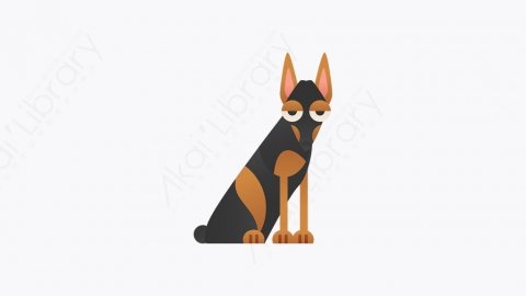 图片素材-010_杜宾_Doberman