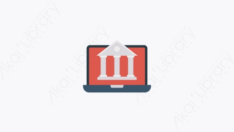 图片素材-0010-银行bank卡通扁平金融财务元素图标