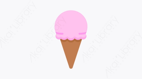 图片素材-010冰淇淋 ice creamMG卡通马戏团元素图标