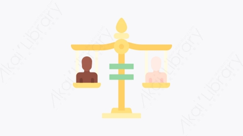 图片素材-011平等 equalityMG卡通人权元素图标