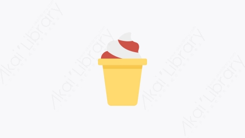 图片素材-0011-冰淇淋ice_cream卡通扁平马戏团元素图标