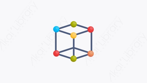 图片素材-011-分子molecule卡通扁平实验室科学教育元素图标