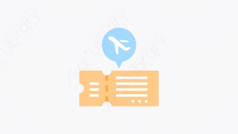 图片素材-011_飞机票_plane_ticket