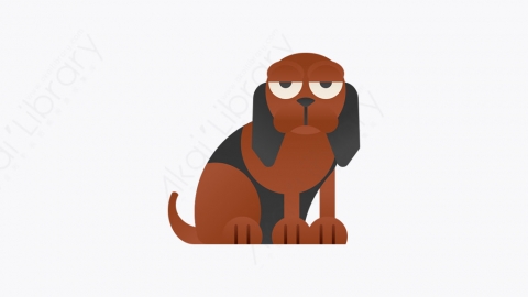 图片素材-012_猎犬_bloodhound