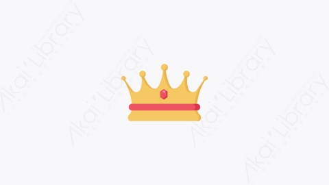 图片素材-012-皇冠crown卡通扁平情侣婚姻婚礼元素图标