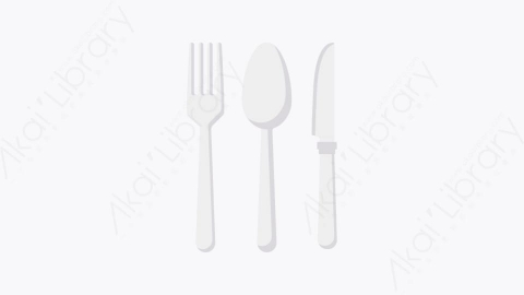 图片素材-012-餐具cutlery扁平卡通烹饪元素图标