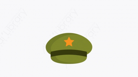 图片素材-012_军帽_military_hat