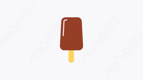 图片素材-0012-冰棒popsicle卡通扁平食物和饮料的元素图标