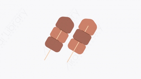 图片素材-012_肉串_skewer