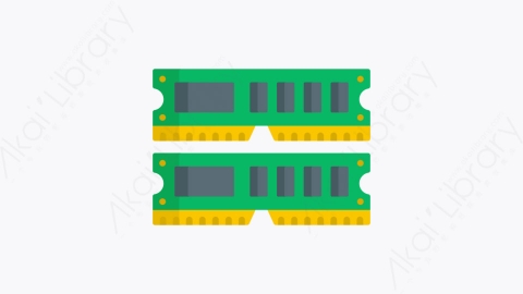 图片素材-013 内存条 Ram MemoryMG卡通计算机元素图标