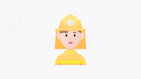 图片素材-013_消防女工_firewoman