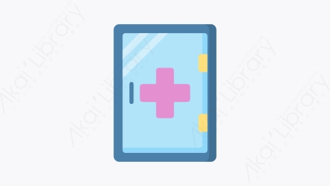图片素材-013急救箱 first aid boxMG卡通家居用品元素图标