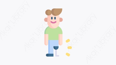 图片素材-013假肢prosthesisMG卡通辅助功能元素图标
