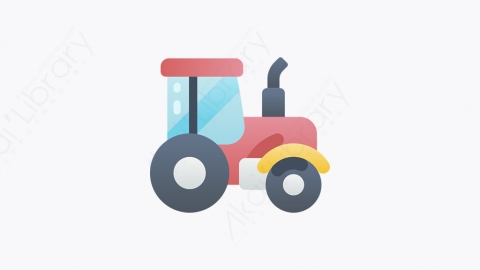 图片素材-013-拖拉机tractor