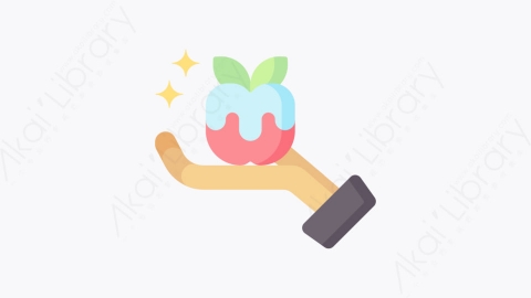 图片素材-014苹果appleMG卡通童话元素图标
