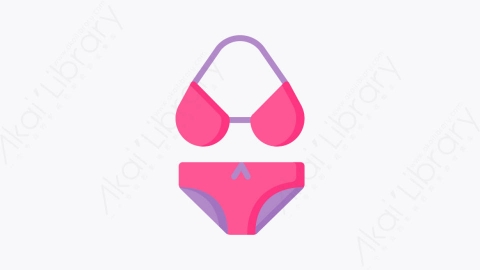 图片素材-014比基尼 bikiniMG卡通衣服元素图标