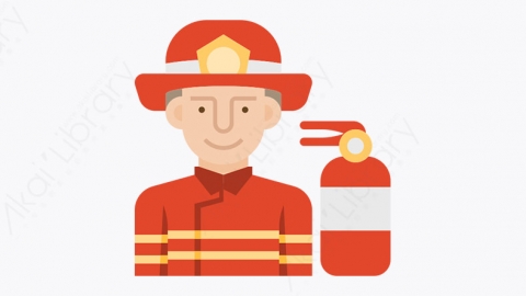 图片素材-014_消防队员_firefighter