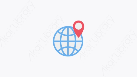 图片素材-014-地球仪globe扁平卡通购物和电子商务元素图标