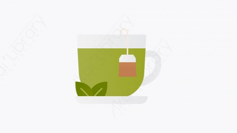 图片素材-014_热绿茶_hot_green_tea