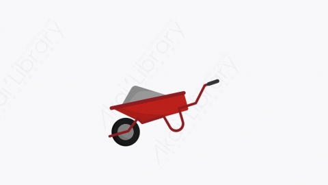 图片素材-014_独轮车_wheelbarrow