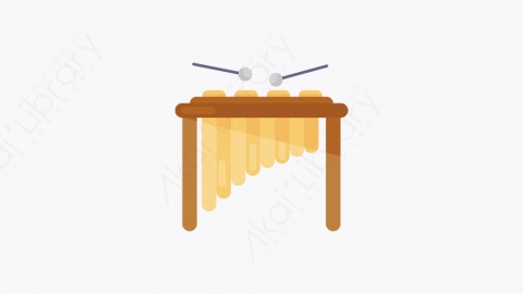 图片素材-014_木琴_xylophone