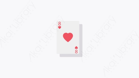 图片素材-015-扑克牌card扁平卡通娱乐元素图标