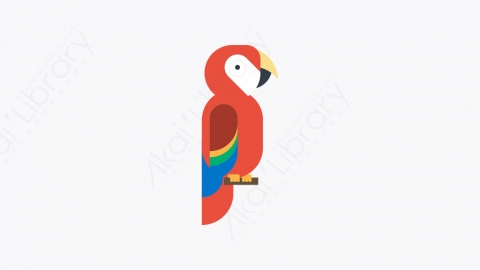 图片素材-015_金刚鹦鹉_macaw