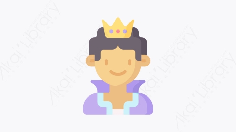图片素材-015女王queenMG卡通童话元素图标