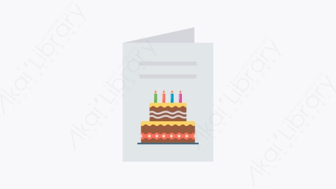 图片素材-016-生日卡birthday_card扁平卡通生日聚会元素图标