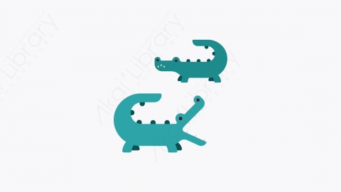 图片素材-016_鳄鱼_crocodile