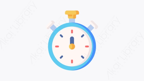 图片素材-017计时码表 chronometerMG卡通高尔夫元素图标