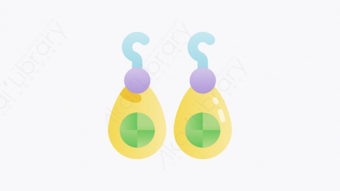 图片素材-017-耳环earrings