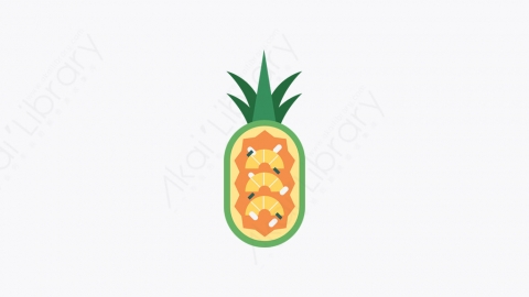 图片素材-017_菠萝_pineapple