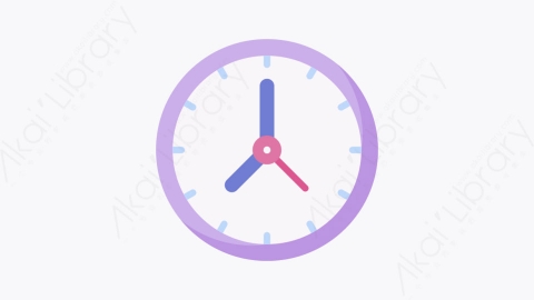图片素材-018时钟 clockMG卡通教育元素图标