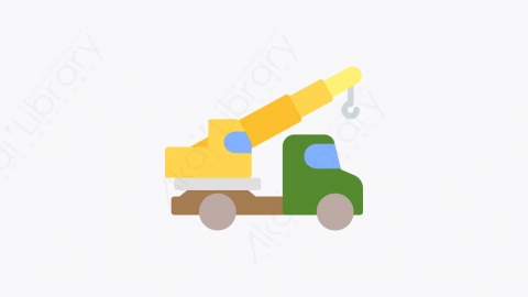 图片素材-018_起重运输车_crane_truck