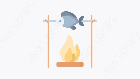图片素材-018鱼 fishMG卡通北极元素图标