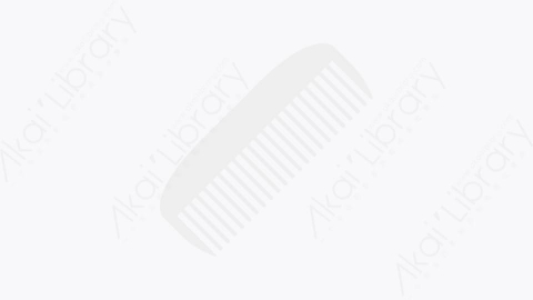 图片素材-018-毛刷hair_brush扁平卡通美容美发元素图标