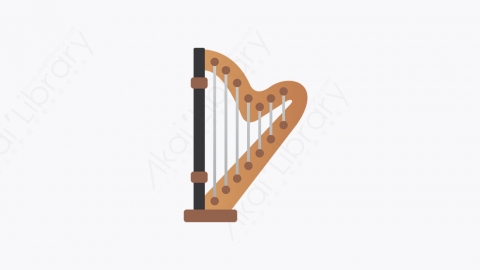 图片素材-018_竖琴_harp